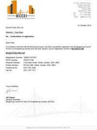 KZN based, construction, company, durban, kwazulu natal, Landfill, Bulk earthworks, Roadworks and Reticulation, BEE compliant, certification